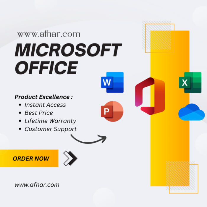 Microsoft Office lifetime license with no subscription fees